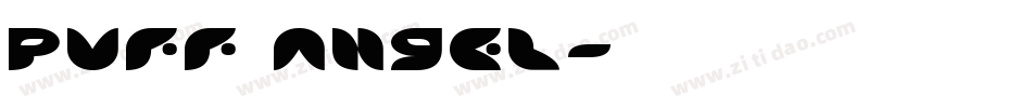 Puff Angel字体转换